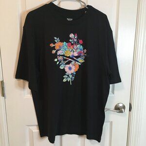 Reebok Identity Good Vibes Black T-Shirt Men's Large